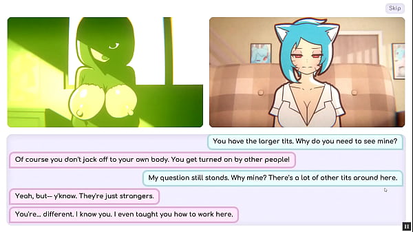 Nicole Risky JobHentai_game PornPlay Ep6 she show her_face on_cam while sucking a big_dildo