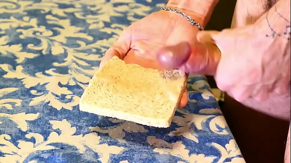 Play MP4 - Do you need a break&quest; Are you hungry&quest; you can taste my cum on a slide of bread&period;