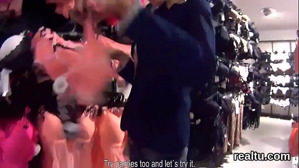 Enchanting_czech teenie was seduced in the supermarket and rode in_pov