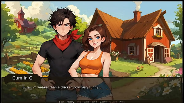 Farmer kink taboo hentai game ep 5 accidental boner with a milf and my step sister 