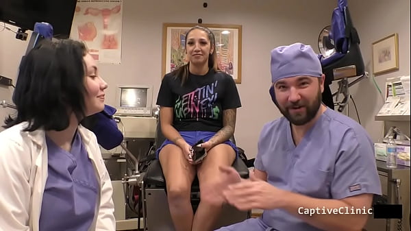 Play MP4 - Stefania Mafra Is Brought To The Remote Interrogation Center Where Officer Tampa & Nurse Lenna Lux Will Torment This Helpess Latina While Stefania's BF Watches&excl; Full 1  Hour Movie Only At BondageClinic&excl; Reup