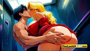 Stuck In Elevator With My Hot Neighbor&hellip; He Filled My Married Pussy Of Cum thumbnail