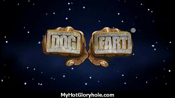 I sneakBlack BJ as I fuck husband thrue gloryhole 30