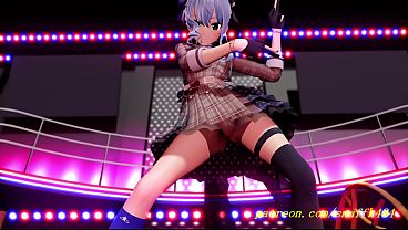 VR180 mmd Suisei Dance 3d hololive Hentai