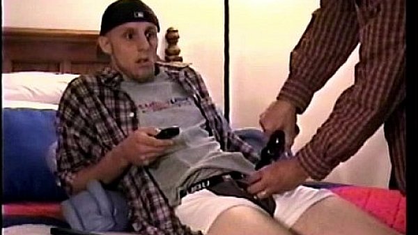 Gaystraight Teen Tugs On His Hard Cock thumbnail