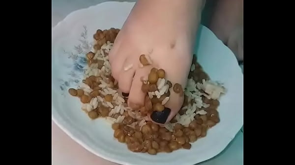 Goddess yumyum serves you weekly your fucking food and do not ever look up at me slave you don't deserve a spoon now suck everything from my feet and swallow 