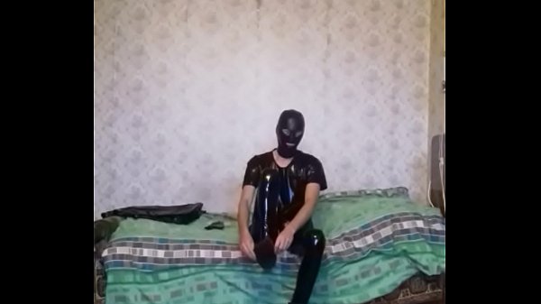 Play MP4 - Guy in PVC suit