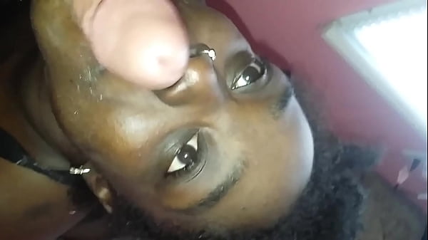 Black Thot loves sucking White Cock