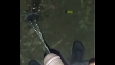 Hot Outdoor Public Blowjob And Cum Swallow After Piss 