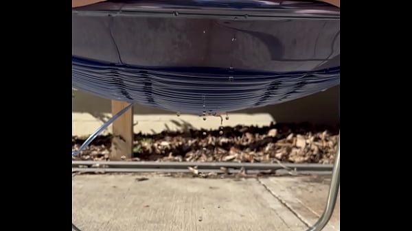 Play MP4 - BBW Joan Day Pees Sitting In Her Lawn Chair