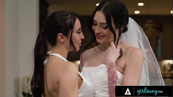 Play MP4 - GIRLSWAY - Married Beauties Charlotte Sins & Melissa Stratton Reproduce Fantasy Wedding