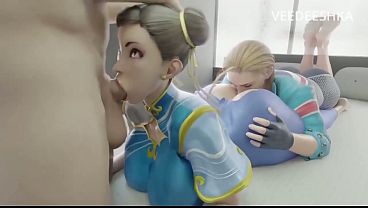 Chun-li Te Chupa La Polla, Y Cammy Le Chupa El Ojete A Chun-li thumbnail