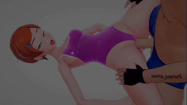 Play MP4 - Gwen &lpar;version adulta&rpar; se pone su traje de ba&ntilde;o para follar en su cuarto