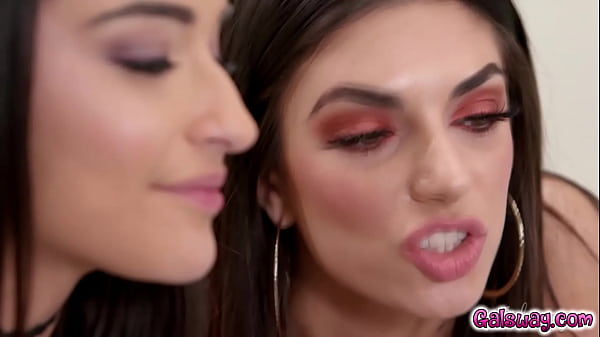 Play MP4 - Horny teens tear off each others clothes and go at each other ravenously