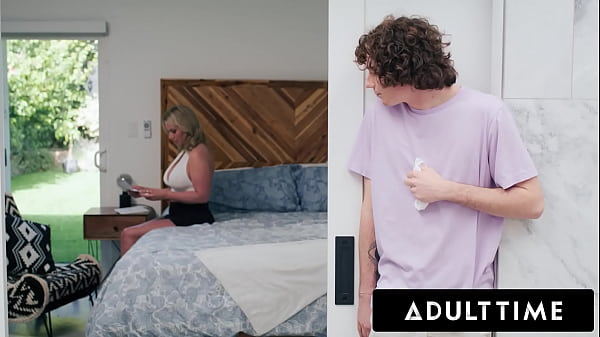 Play MP4 - ADULT TIME - Panty Sniffing Teen Caught MILF Rachael Cavalli Masturbating&excl; Fucks Her On Bestie's Bed