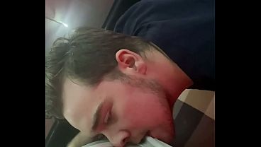 College Straight Neighbor gets Face Fucked after GYM Workouts