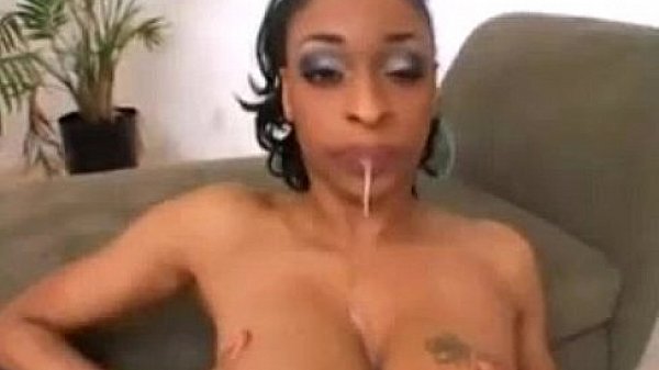 Ebony gets fucked good 