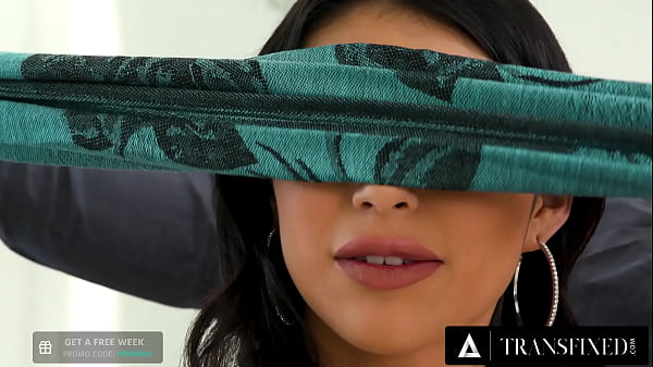 Penelope Woods can't wait for her boyfriend Sergeant Miles' dick, but he wants to blindofld her first. Turns out she's DEEPTHROATING him AND his TRANS FUCK BUDDY TOO! When she finds out, she loves the attention and takes them both on as dee 