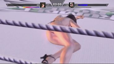 Wrestling Bot Dominates Asian Babe thumbnail