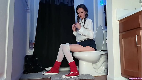 School girl dorothy peeing voyeur sage eldritch