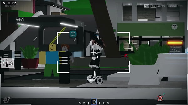 Shy girl asks for sex in erotic pose in Roblox's Brookhaven 