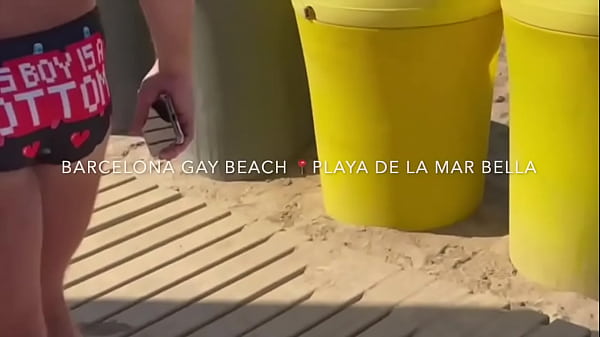 Play MP4 - Public cruising adventures Barcelona Gay Beach Mar Bella