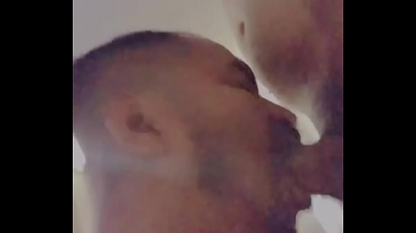 Sucking off straight horny Latino until he cums down faggots throat 