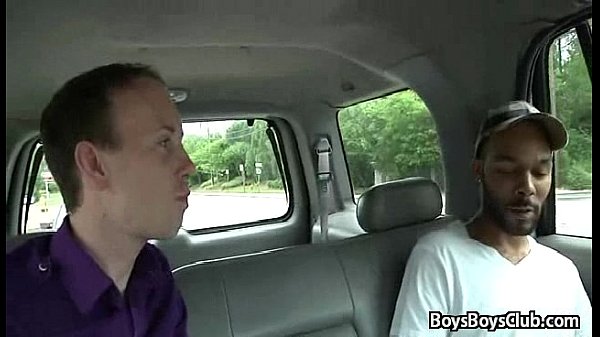 BlacksOnBoys - Black Muscular Gay Dude Gucks White Twink 21