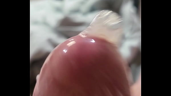 Cumming in a condom