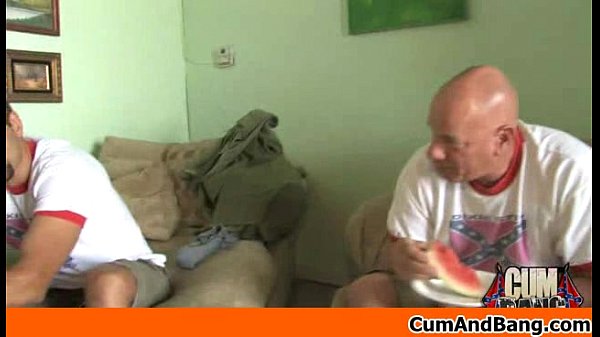 Amazing ebony in gangbang interracial fucking 19