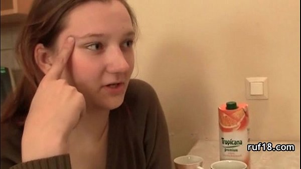 Teen Lucy in bondage isteased_by hornyguy