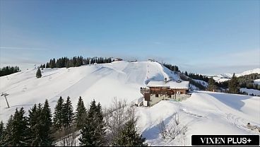 Don't stop shoot your shot marketing wiz angie lives by those words and right now she's trying to score double by convincing two basketball players to tear off her blazer and dick her down like a pair of pros testing out top quality equipment