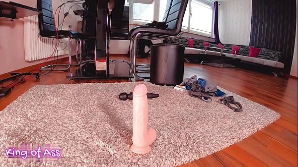 Big ass a naughty reverse cowgirl dildo ride extravaganza 