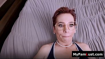Gam gam lets step grandson massage her tits gets fucked as a reward myfamlust