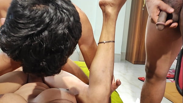 two guys Fucked bye Teen whore_is fucked and deepthroated withhuge facial - 3some