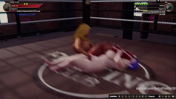 CandyCrush VS Jen Naked Fighter 3D