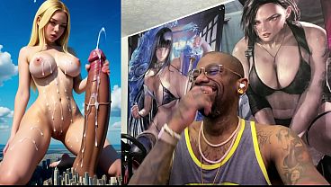 Big Breast Bald Pussy Nico Robin Gets Cum Covered, Tight Bald Pussy Girl Squirting At The Club, Giantess Jerking Off A Huge Penis, Sexy Demon Holding A Cum Cup And A Rainbow Dildo, AI Generated video thumbnail