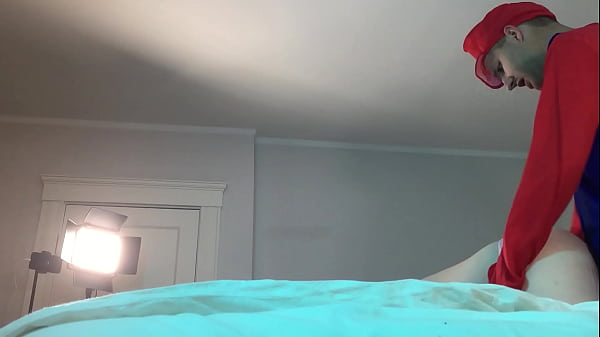 Mario Fucking Pretty Tgirl Hard Raw 