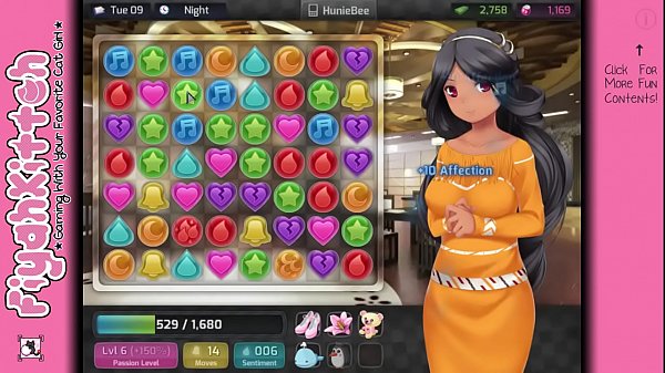 1001 sexy nights *huniepop* female walkthrough #10