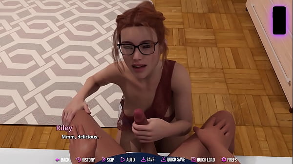 College kings 2 #03 route saving the busty red head and she sucks all of my juicy cum out of my big white cock 