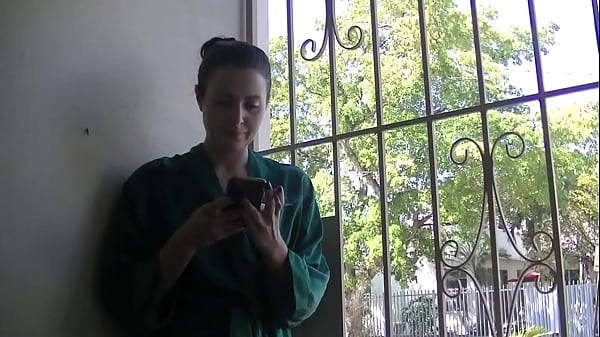 Helena Price Smoking 1 - Thinking about my date while smoking_a cigarette...