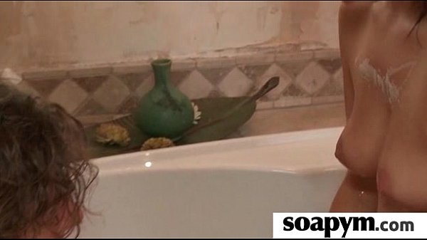 Masseuse shows herAMAZINGbody ina hot soapy massage 14