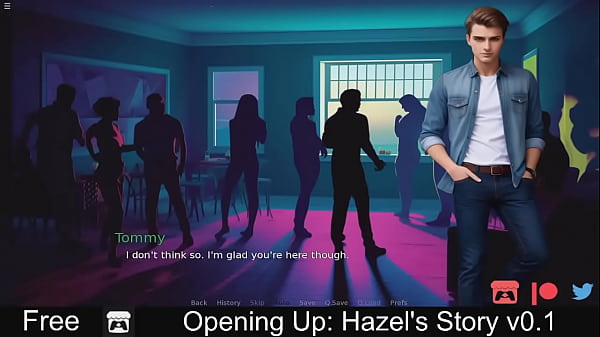 Opening hazel's story free game itchio visual novel adult erotic female protagonist lewd nsfw ren'py
