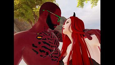 DOLL EYES AND THE BLACK HUNK 