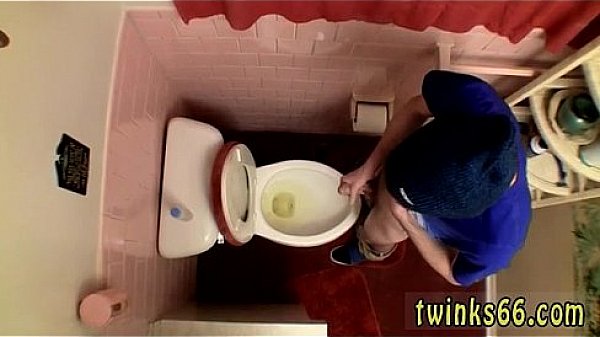 Boy old man police gay porn Unloading In The Toilet Bowl 