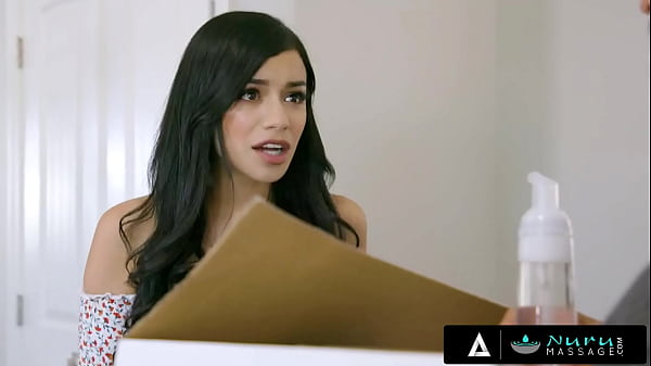 Play MP4 - NURU MASSAGE - Cute 18yo Savannah Sixx Fucks With Her Stepdad During His First NURU