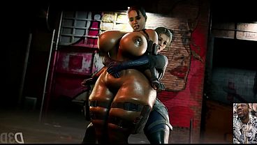 Thicc Transgender Cock Poison Getting Anal Fucked By Jessie, Horny Ass Jill Fucking Thicc Ass Sheva