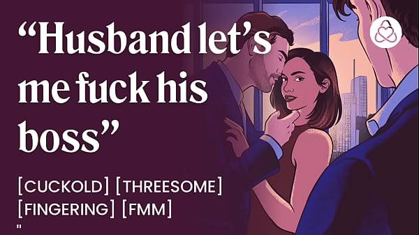 Fucking myhusbands boss_in frontof him_cuckold_erotic audio porn