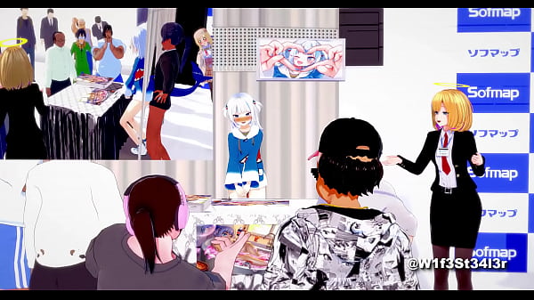 Gura is_busy A Hololive_Hentai Parody