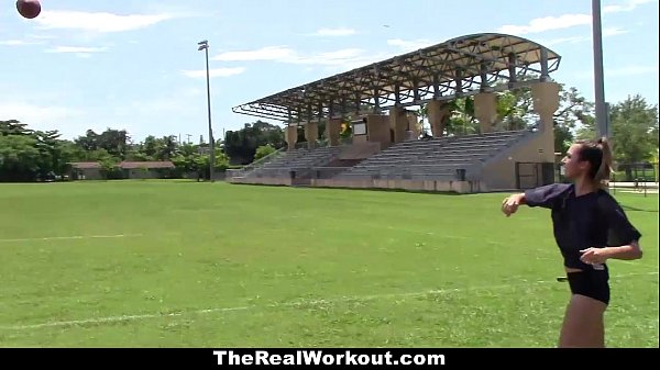 TheReaLWorkout - Slutty Brunette (Melissa Moore) Gets_Fucked To Make The Team